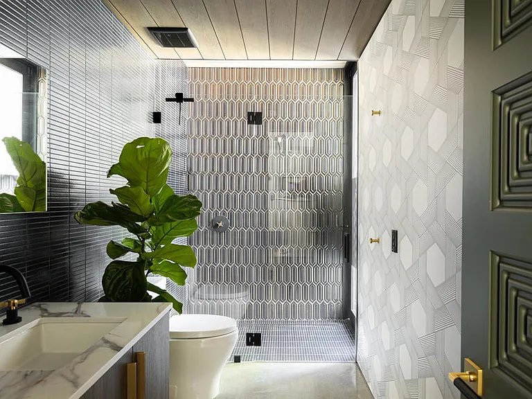 Flannery Residence by Capurro + Davis Design, mid-century modern interior in the Palm Springs desert, view 13 of 33