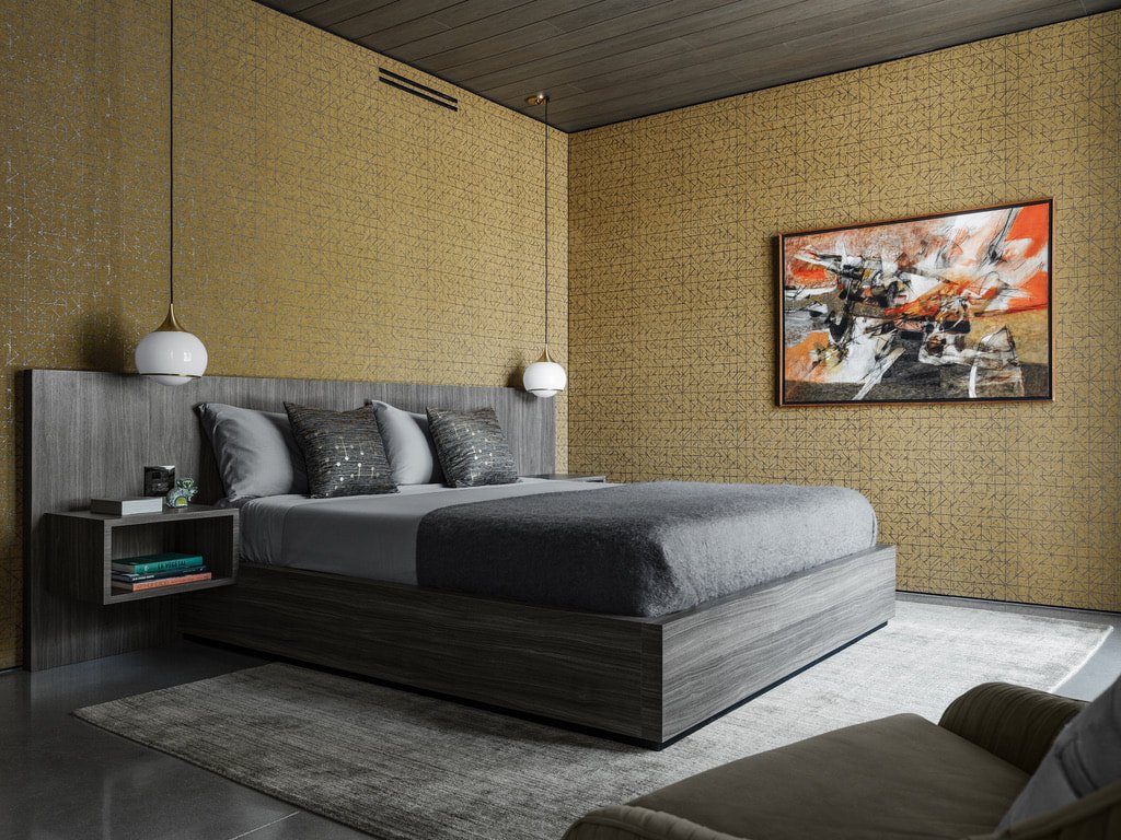 Flannery Residence by Capurro + Davis Design, mid-century modern interior in the Palm Springs desert, view 5 of 33