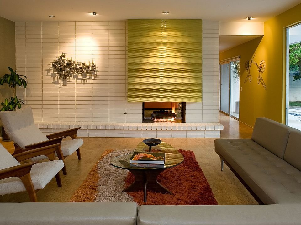 Yosemite House by Capurro + Davis Design, mid-century modern interior in the Palm Springs desert, view 2 of 18