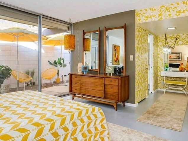Royal Hawaiian Estates I by Capurro + Davis Design, mid-century modern interior in the Palm Springs desert, view 16 of 33