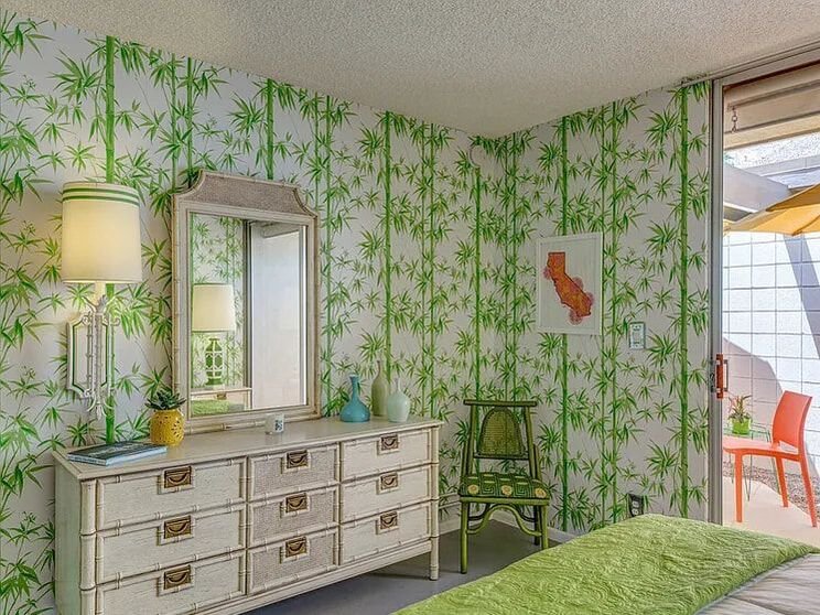 Royal Hawaiian Estates I by Capurro + Davis Design, mid-century modern interior in the Palm Springs desert, view 28 of 33