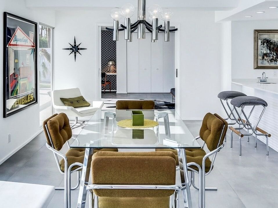 Indian Canyons by Capurro + Davis Design, mid-century modern interior in the Palm Springs desert, view 5 of 6