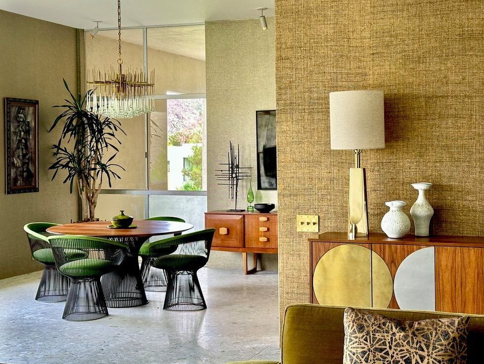 Interior detail at Seven Lakes by Capurro + Davis Design, Palm Springs, California