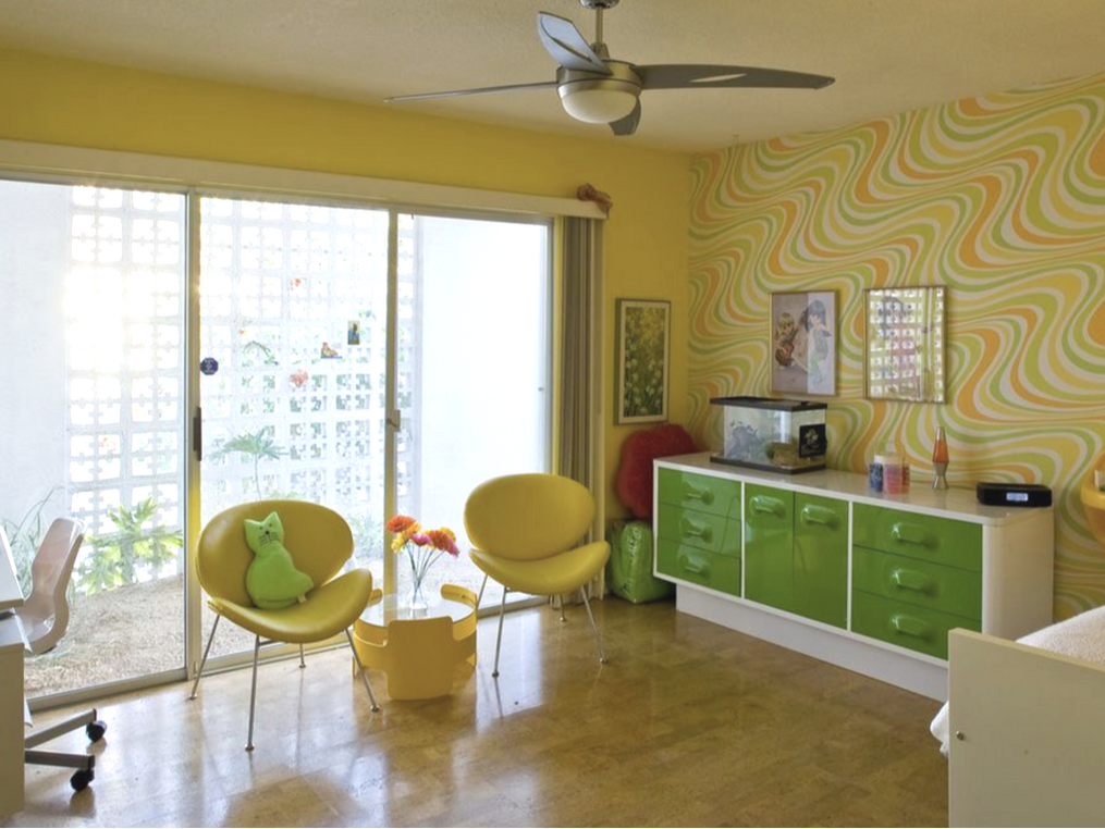 Yosemite House by Capurro + Davis Design, mid-century modern interior in the Palm Springs desert, view 16 of 18