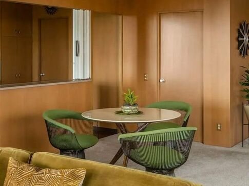 Cree House by Capurro + Davis Design, mid-century modern interior in the Palm Springs desert, view 3 of 22