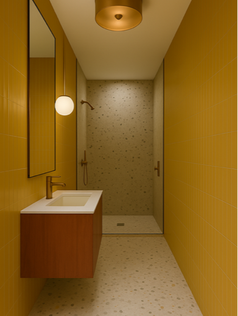 Seven Lakes by Capurro + Davis Design, mid-century modern interior in the Palm Springs desert, view 9 of 18