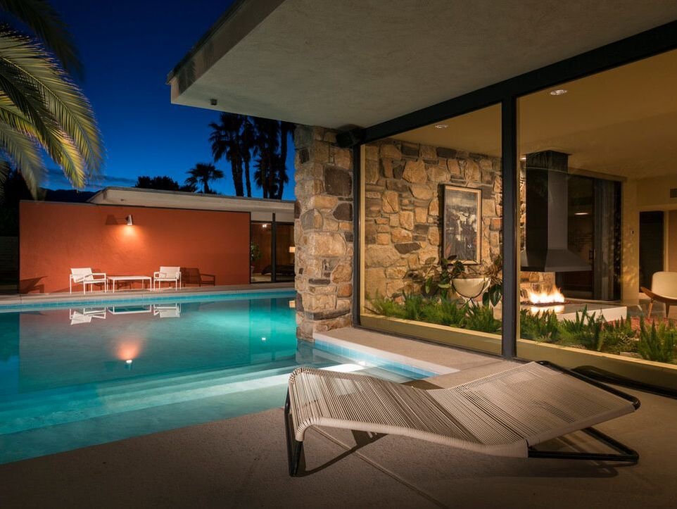 Kenaston House by Capurro + Davis Design, mid-century modern interior in the Palm Springs desert, view 18 of 19