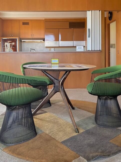 Cree House by Capurro + Davis Design, mid-century modern interior in the Palm Springs desert, view 2 of 22