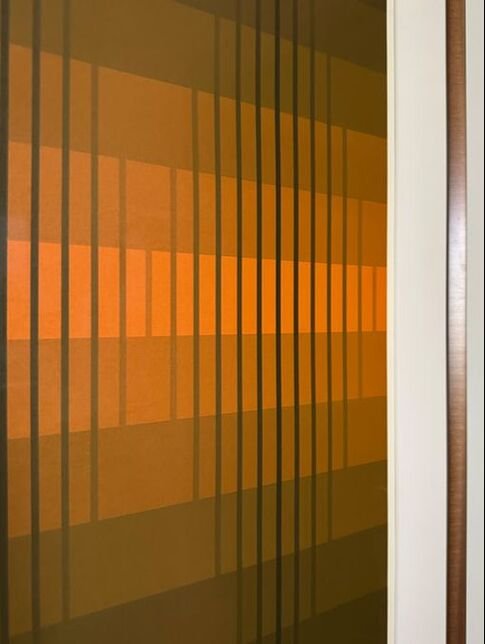 Art by Capurro + Davis Design, mid-century modern interior in the Palm Springs desert, view 9 of 23