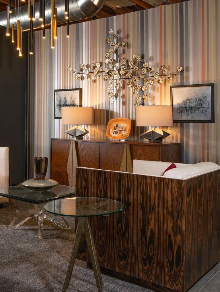 Modern Showroom by Capurro + Davis Design, mid-century modern interior in the Palm Springs desert, view 12 of 21