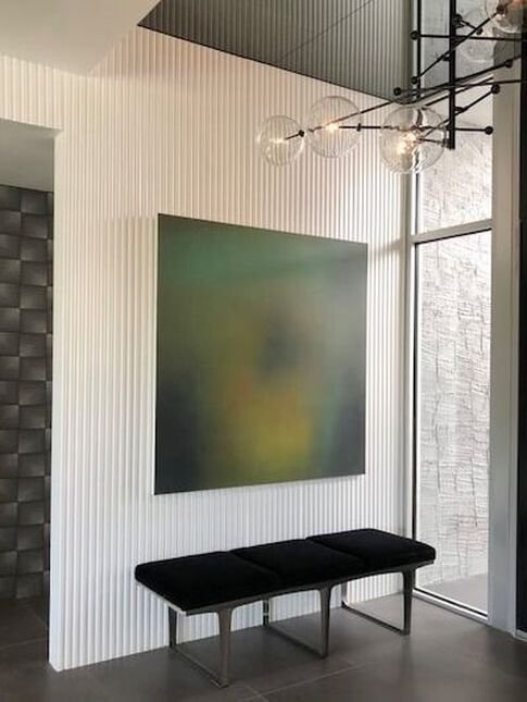 Art by Capurro + Davis Design, mid-century modern interior in the Palm Springs desert, view 6 of 23