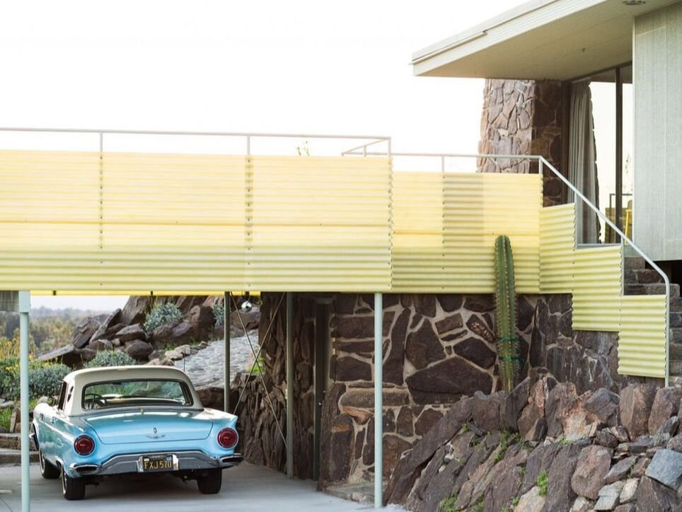 Cree House by Capurro + Davis Design, mid-century modern interior in the Palm Springs desert, view 9 of 22