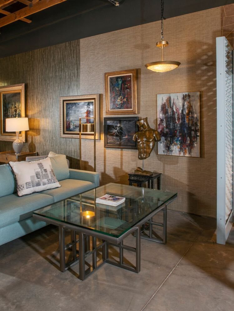 Modern Showroom by Capurro + Davis Design, mid-century modern interior in the Palm Springs desert, view 9 of 21