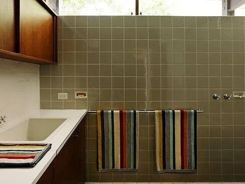 Jack House by Capurro + Davis Design, mid-century modern interior in the Palm Springs desert, view 22 of 33