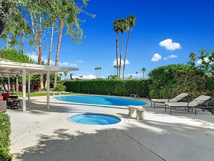 Interior detail at Indian Canyons II by Capurro + Davis Design, Palm Springs, California