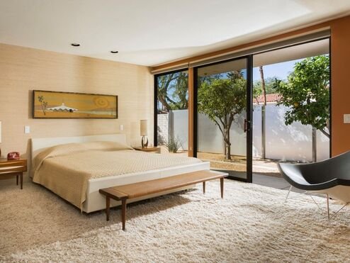 Kenaston House by Capurro + Davis Design, mid-century modern interior in the Palm Springs desert, view 12 of 19