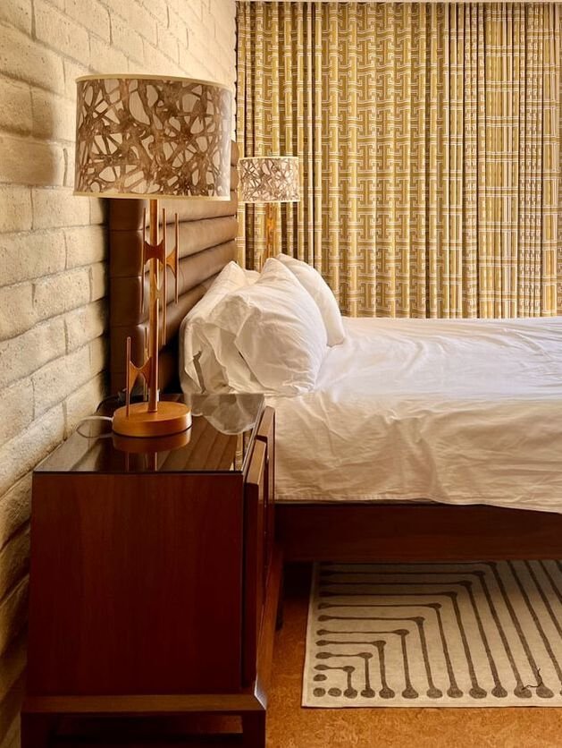 Desert Hills Hotel by Capurro + Davis Design, mid-century modern interior in the Palm Springs desert, view 10 of 18