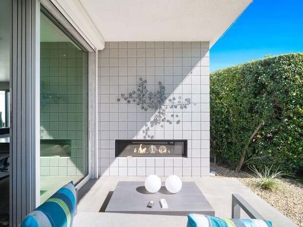 Interior detail at Tamarisk West by Capurro + Davis Design, Rancho Mirage, California