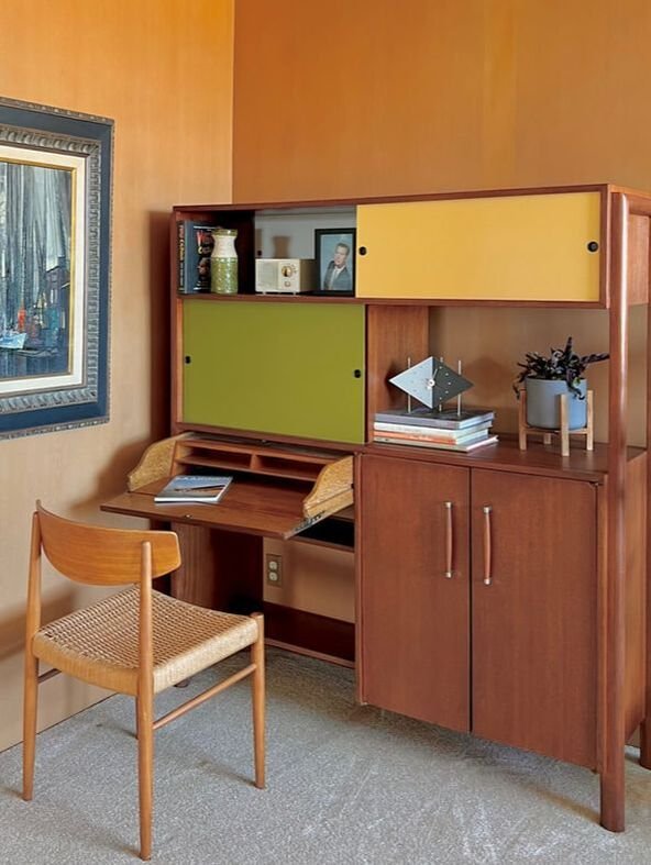 Cree House by Capurro + Davis Design, mid-century modern interior in the Palm Springs desert, view 6 of 22