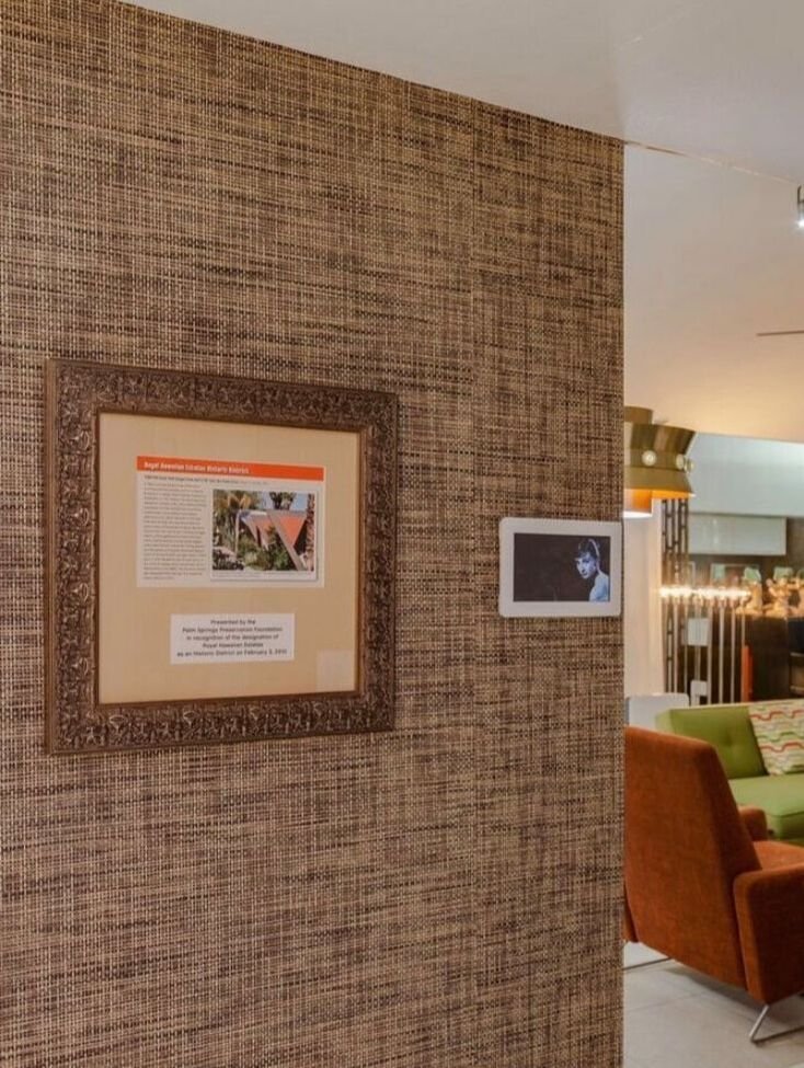 Royal Hawaiian Estates II by Capurro + Davis Design, mid-century modern interior in the Palm Springs desert, view 2 of 21