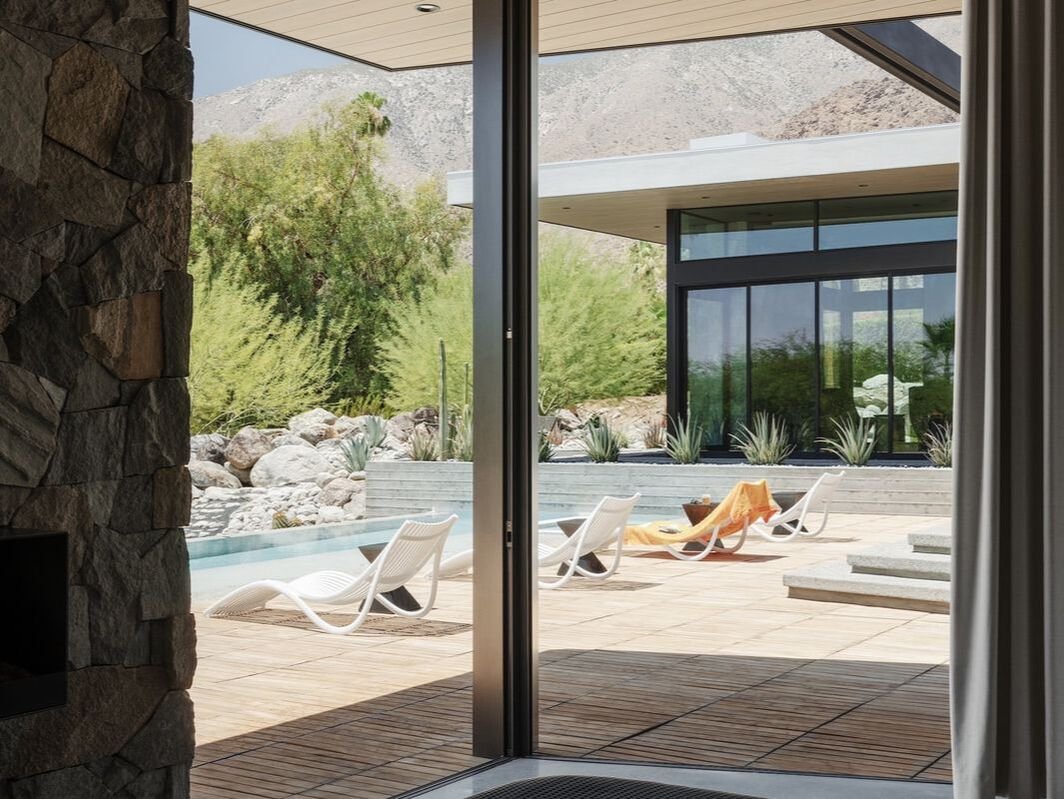 Flannery Residence by Capurro + Davis Design, mid-century modern interior in the Palm Springs desert, view 32 of 33