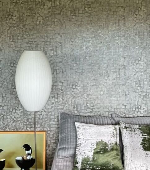 Finishes by Capurro + Davis Design, mid-century modern interior in the Palm Springs desert, view 6 of 19
