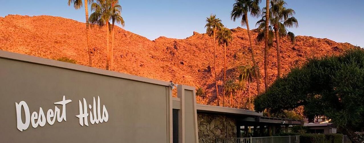 Desert Hills Hotel by Capurro + Davis Design, mid-century modern interior in the Palm Springs desert, view 18 of 18