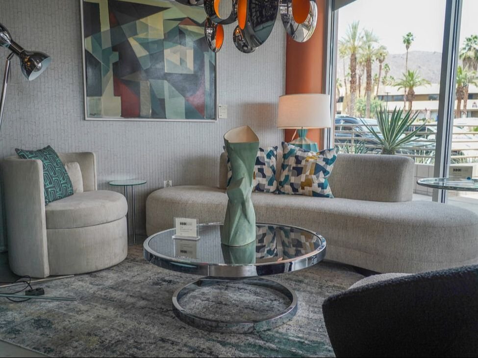 Modern Showroom by Capurro + Davis Design, mid-century modern interior in the Palm Springs desert, view 17 of 21