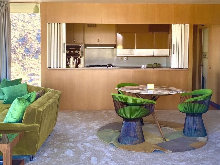 Cree House by Capurro + Davis Design, mid-century modern interior in the Palm Springs desert, view 21 of 22