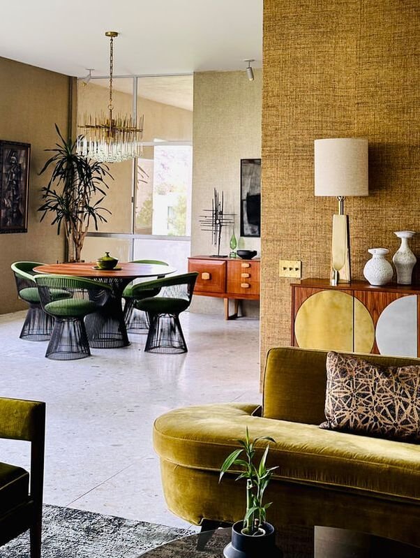 Seven Lakes by Capurro + Davis Design, mid-century modern interior in the Palm Springs desert, view 4 of 18