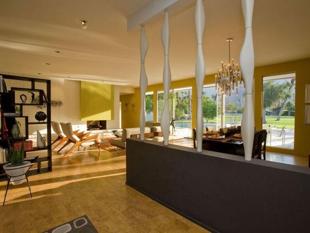 Yosemite House by Capurro + Davis Design, mid-century modern interior in the Palm Springs desert, view 10 of 18